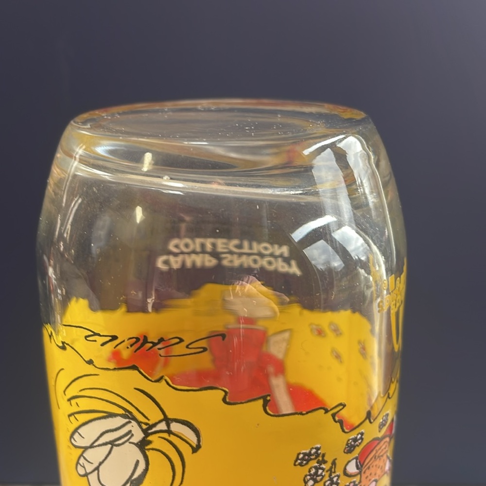 McDonald’s Camp Snoopy Collection “Civilization is Overrated” Collectible Glass - Picture 8 of 12